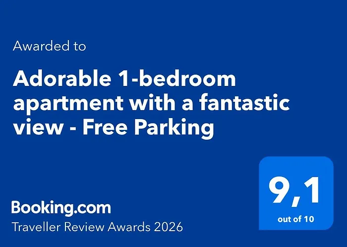 Adorable 1-bedroom With A Fantastic View - Free Parking Lejlighed *